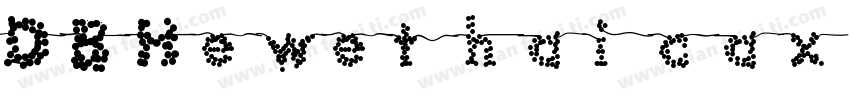 DBHewethaicax 85Blk字体转换